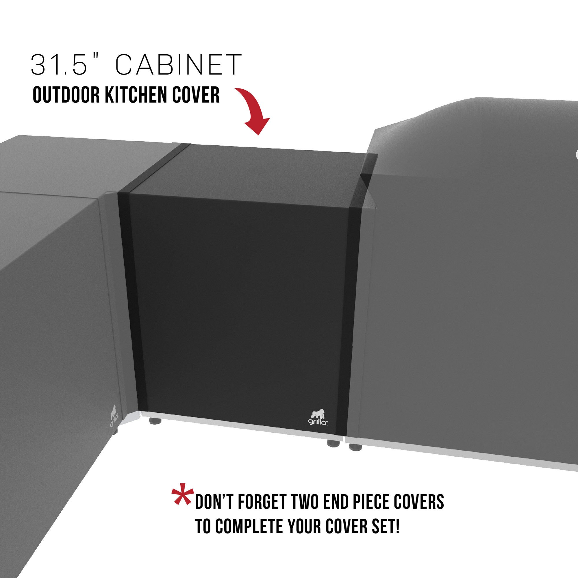 31.5" Cabinet - Outdoor Kitchen Cover
