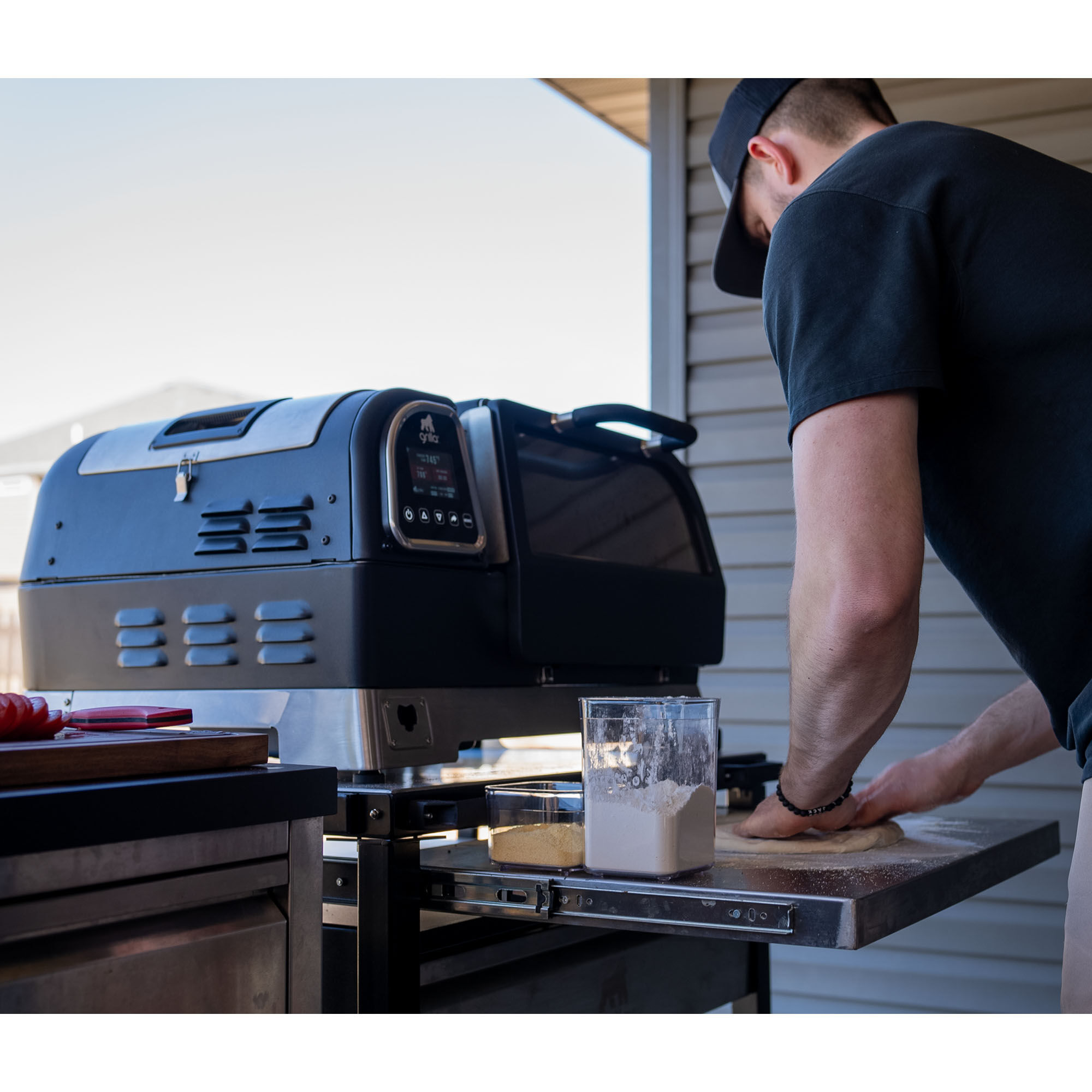 Outdoor Cooking Prep Cart