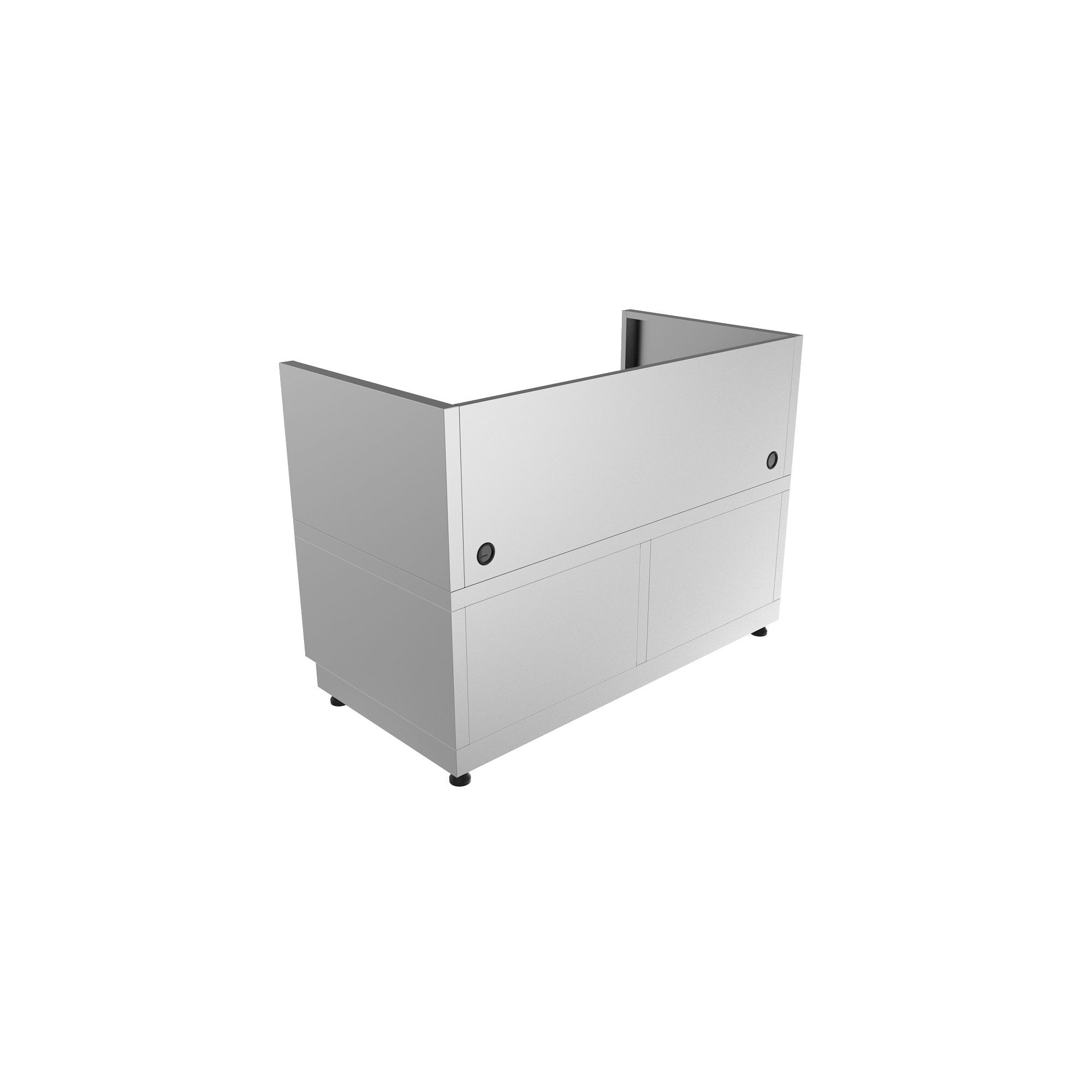 Built-in Outdoor Kitchen Grill Cabinet (for Silverbac & Kong)