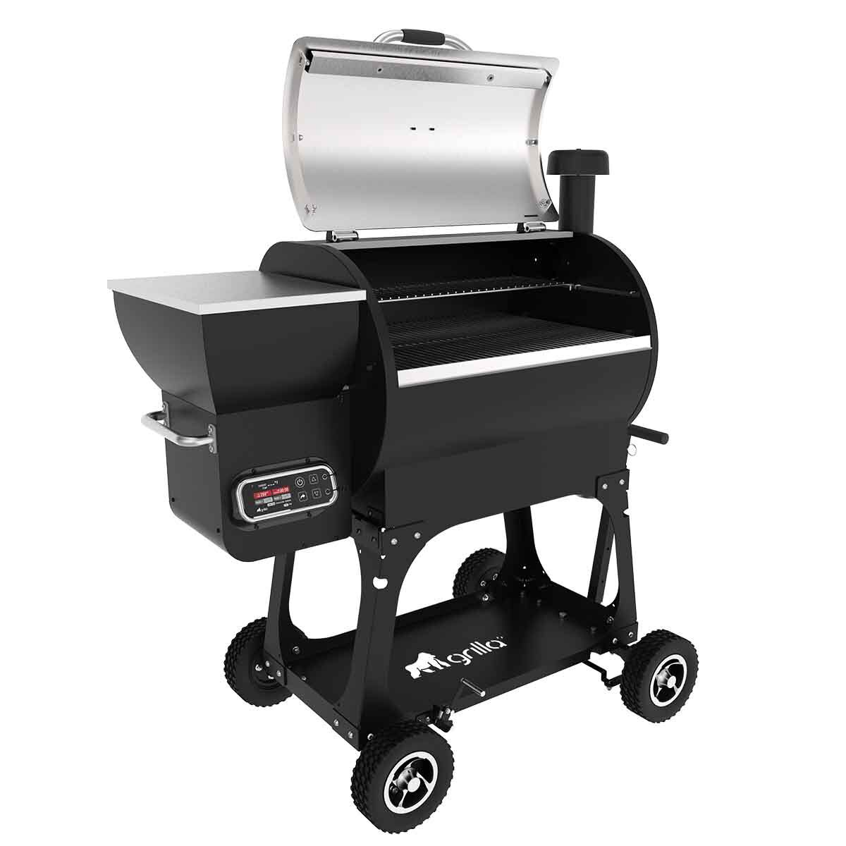 Silverbac® 2.0 Wood Pellet Grill with All-Terrain Cart