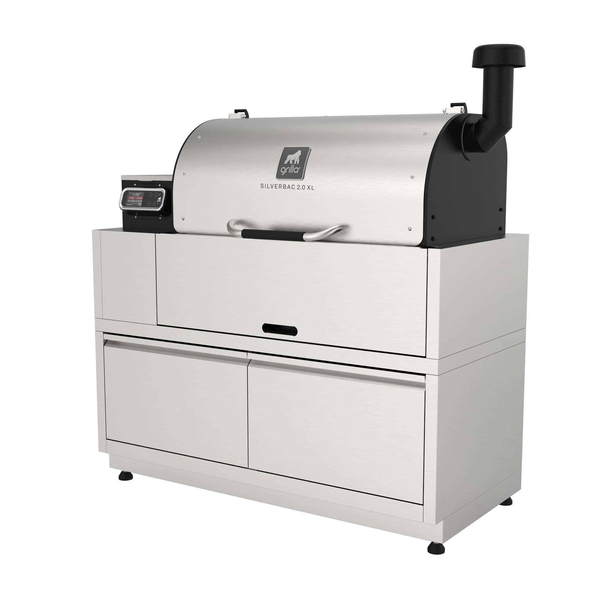 Silverbac® 2.0 XL Wood Pellet Grill Built-In