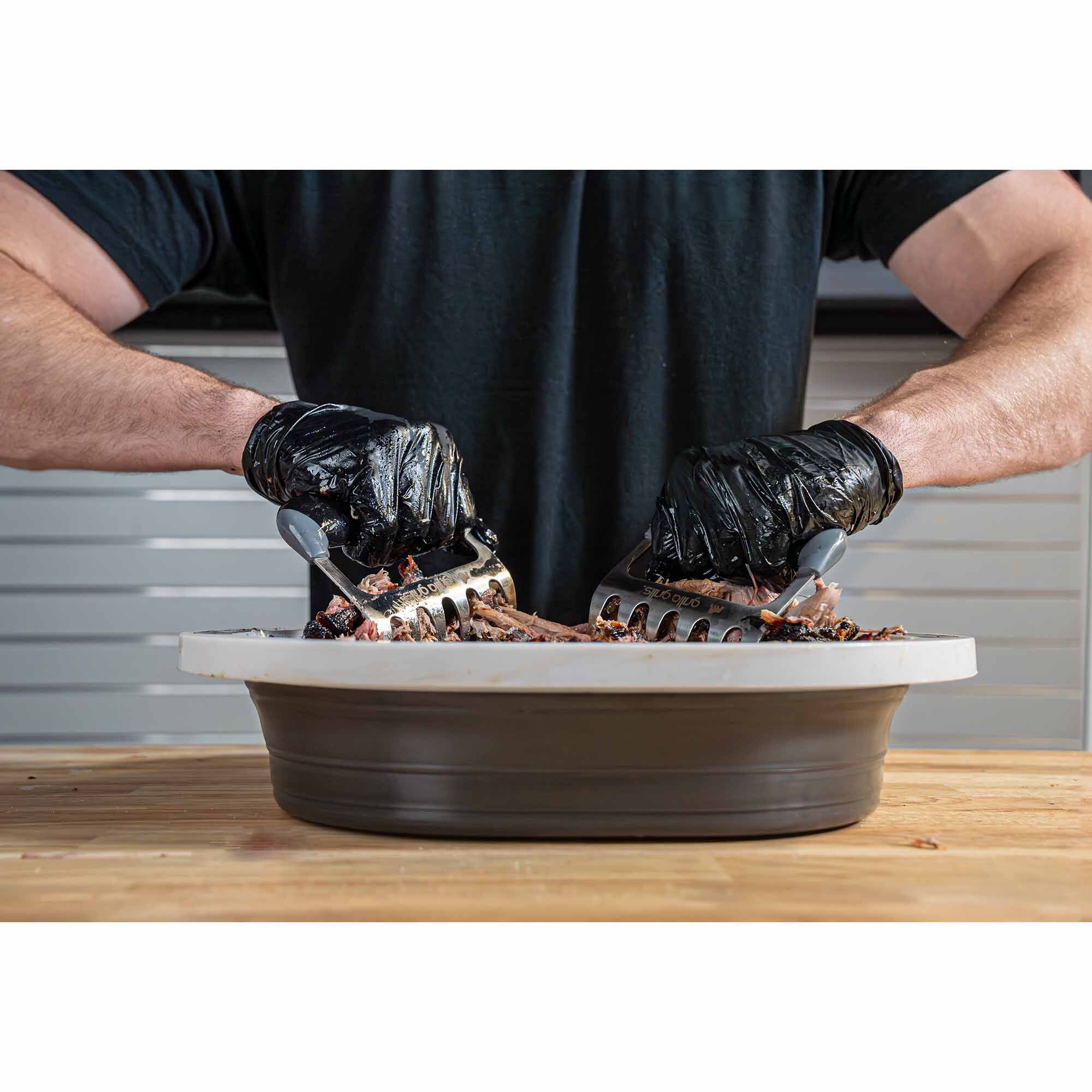 Collapsible Meat Prep Tub