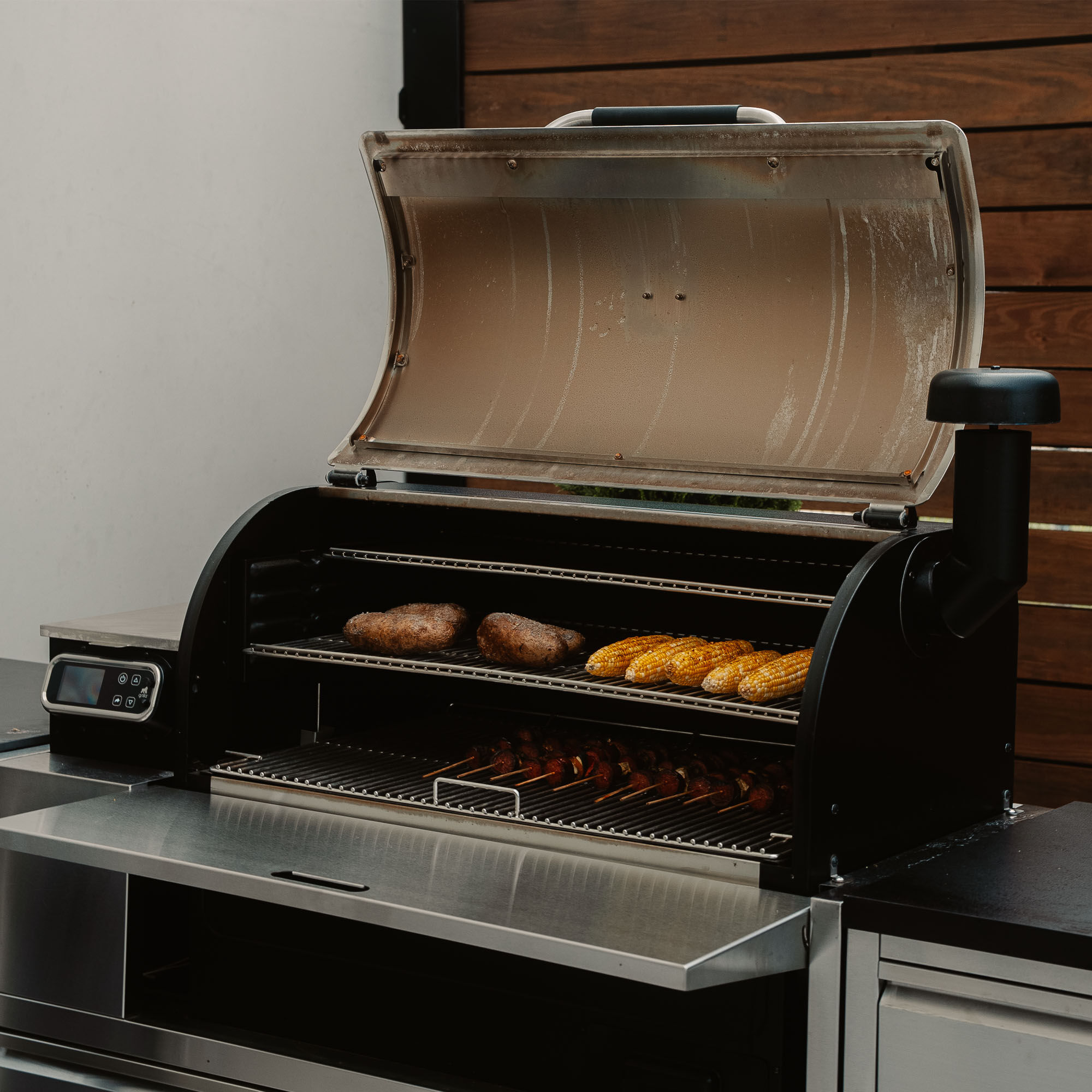 Silverbac® 2.0 XL Wood Pellet Grill Built-In