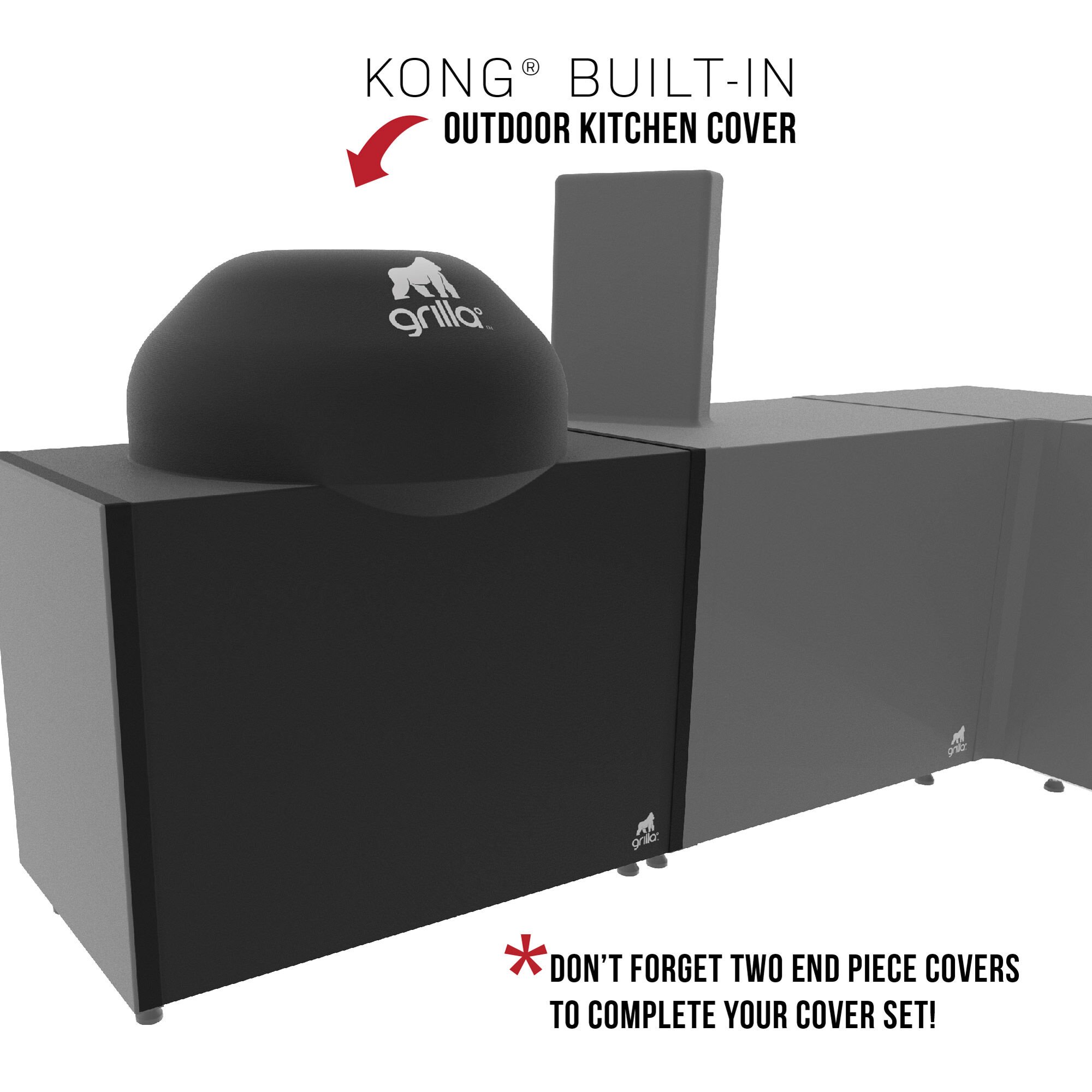 Kong Built-In Outdoor Kitchen Cover