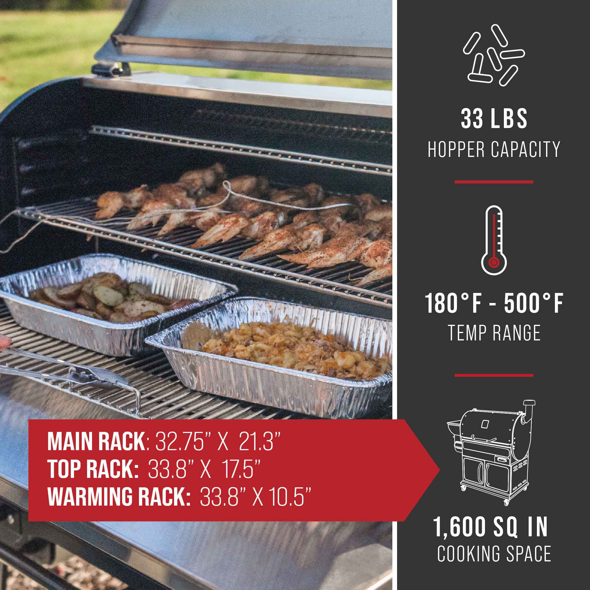 Silverbac® 2.0 XL Wood Pellet Grill