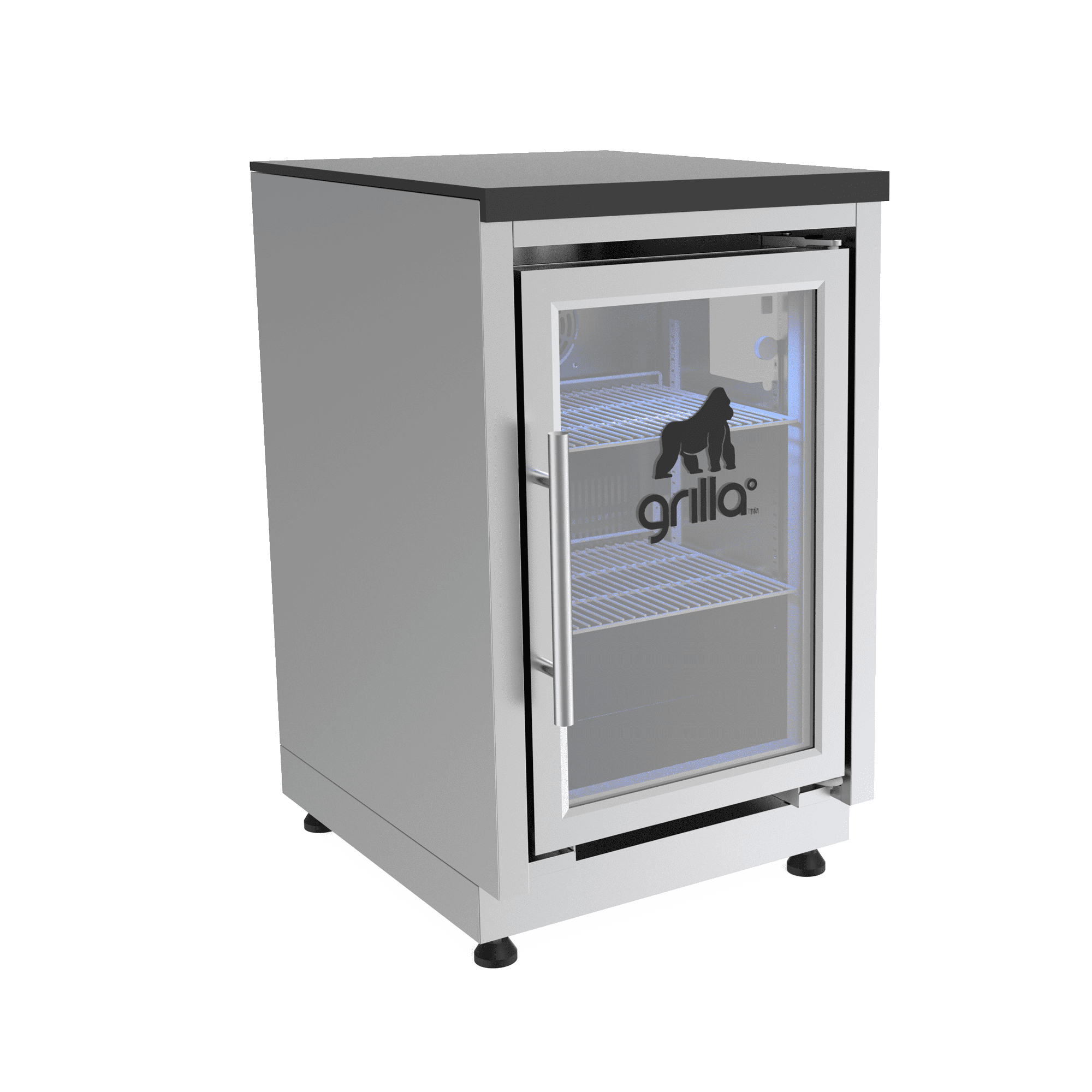 Outdoor Kitchen Fridge Cabinet