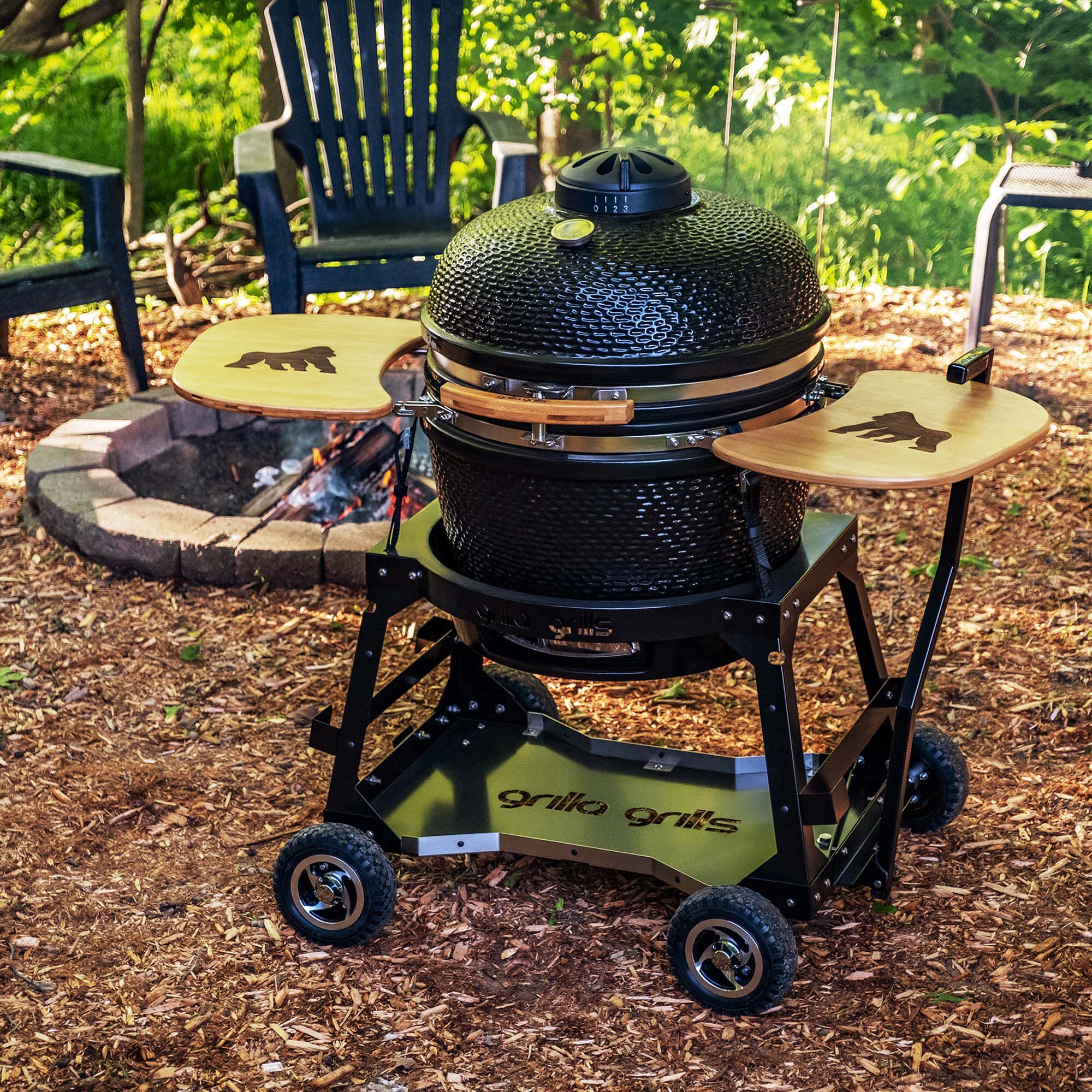 All Terrain Kamado Cart
