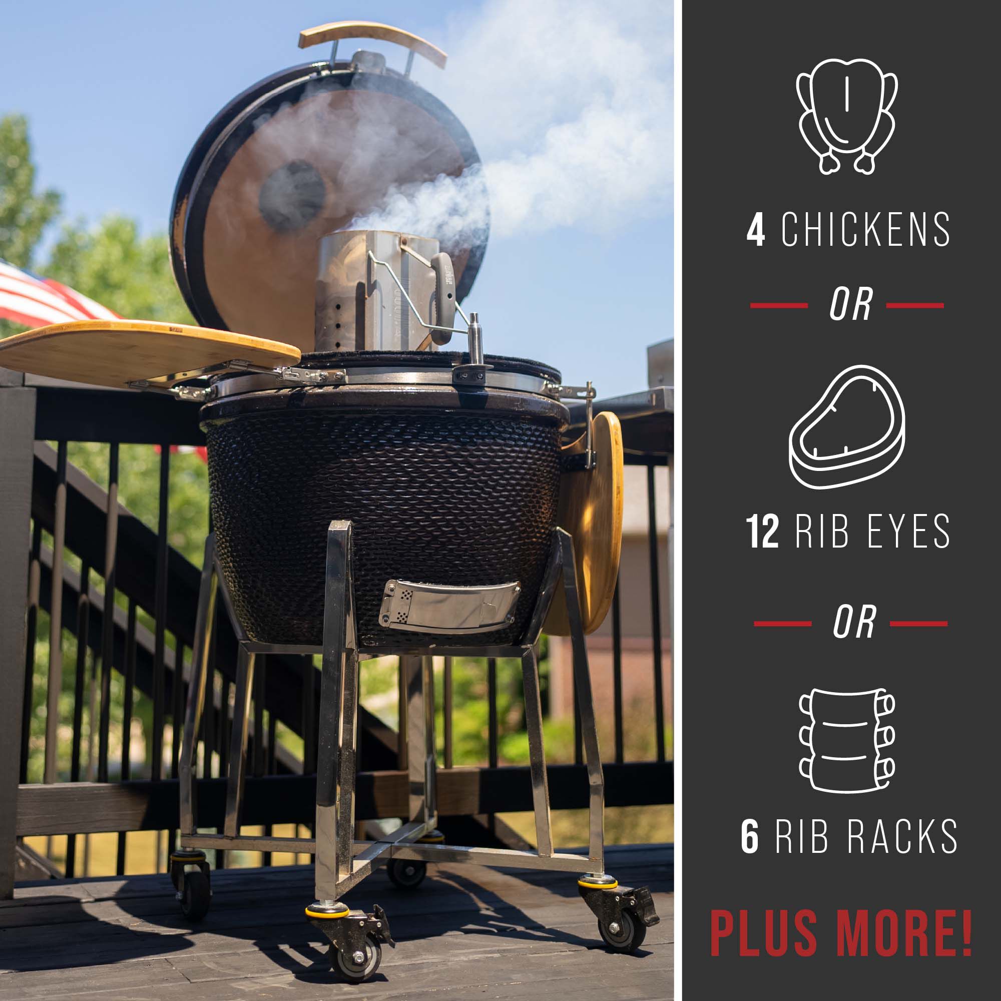 Kong Ceramic Kamado Grill