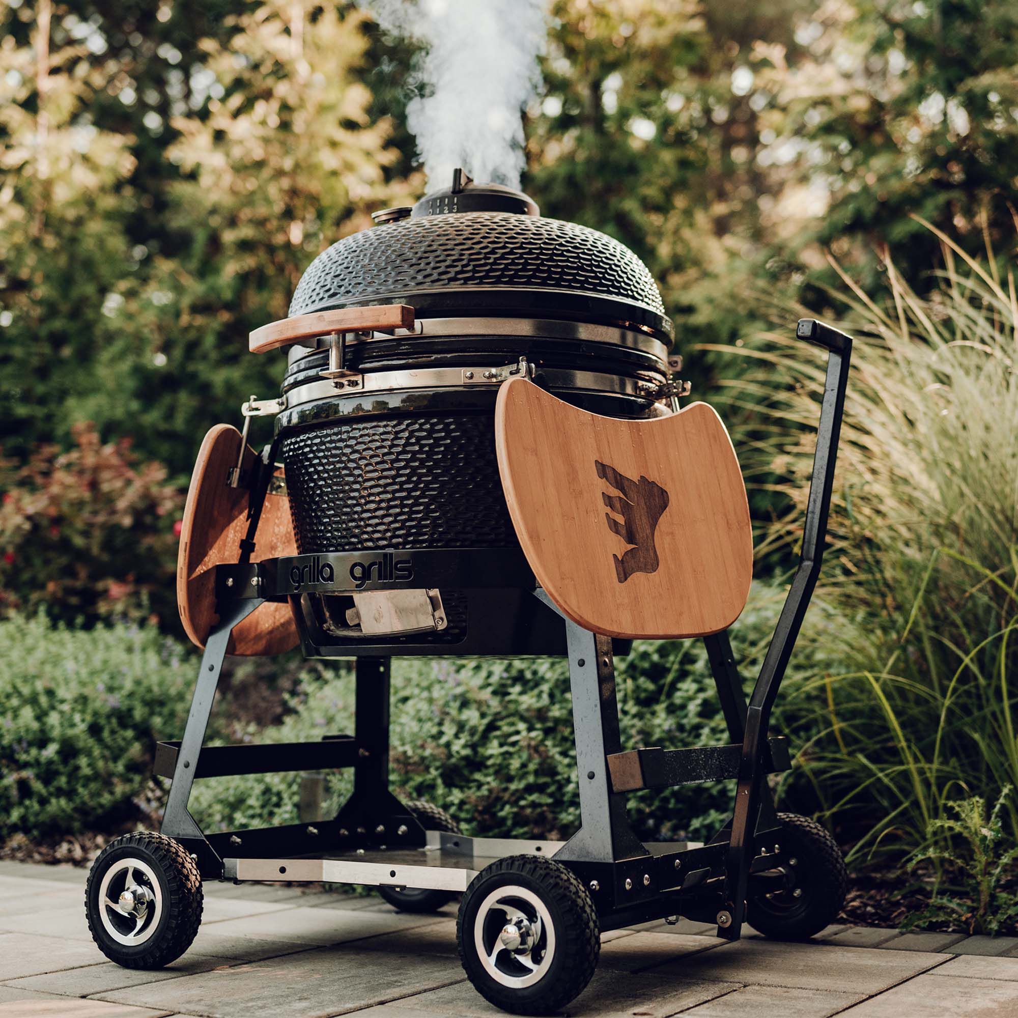 All Terrain Kamado Cart