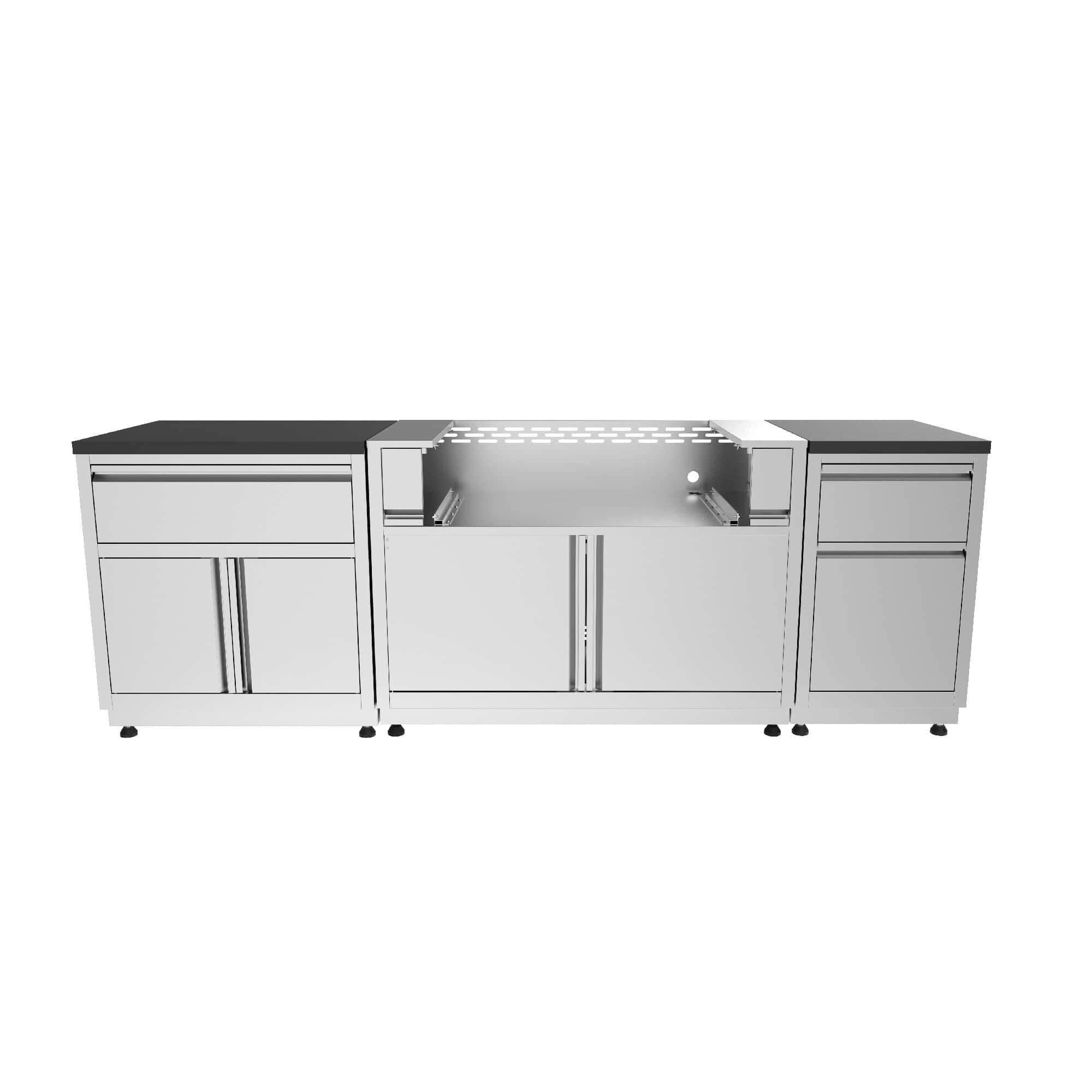 3-Piece Outdoor Kitchen for Primate