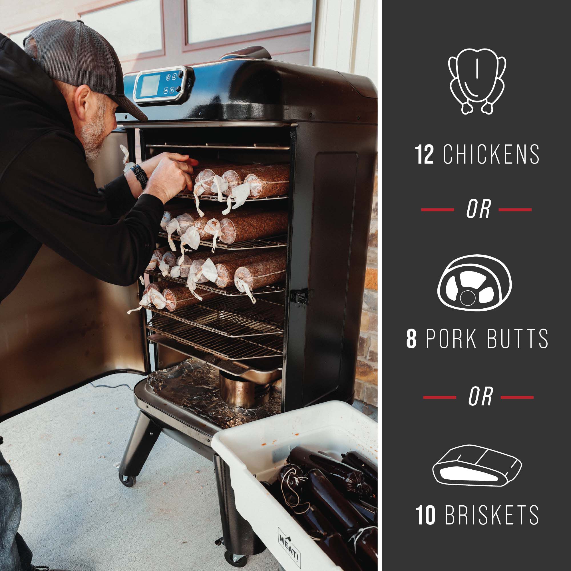 Mammoth Vertical Pellet Smoker