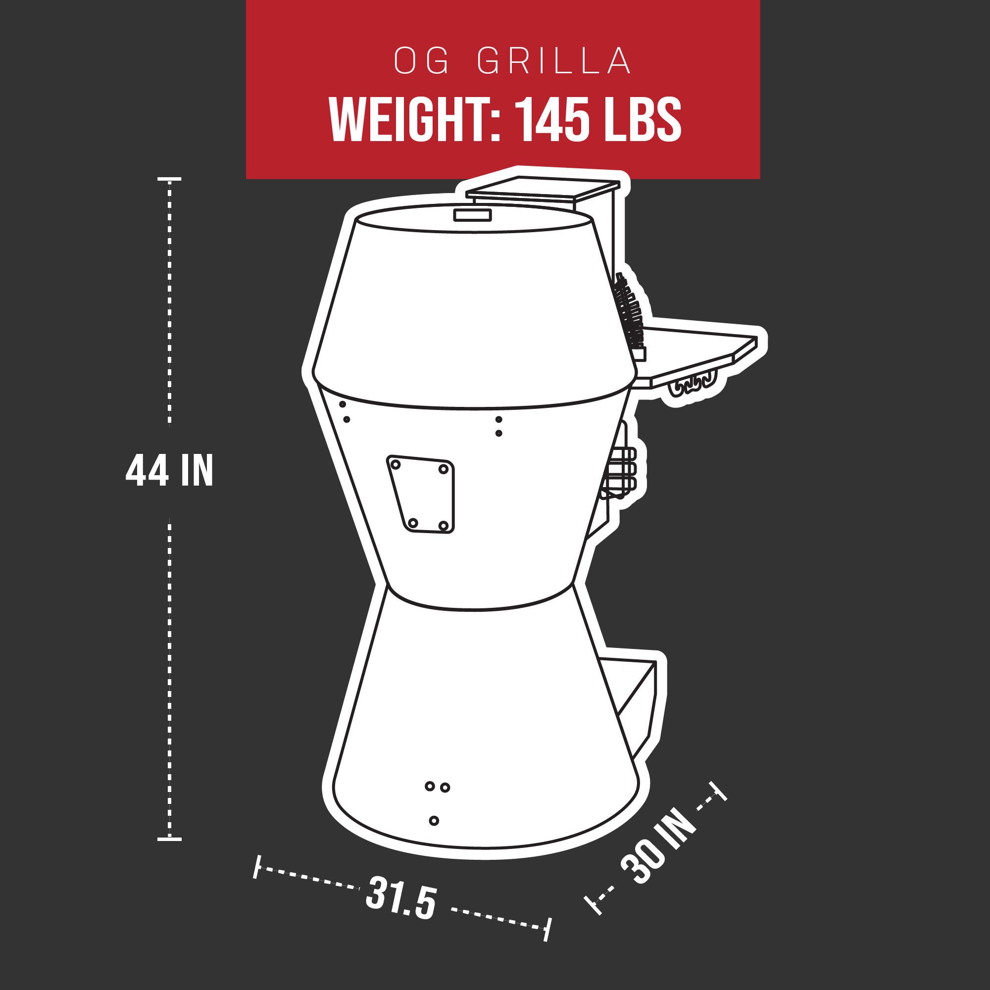 Grilla OG Wood Pellet Smoker