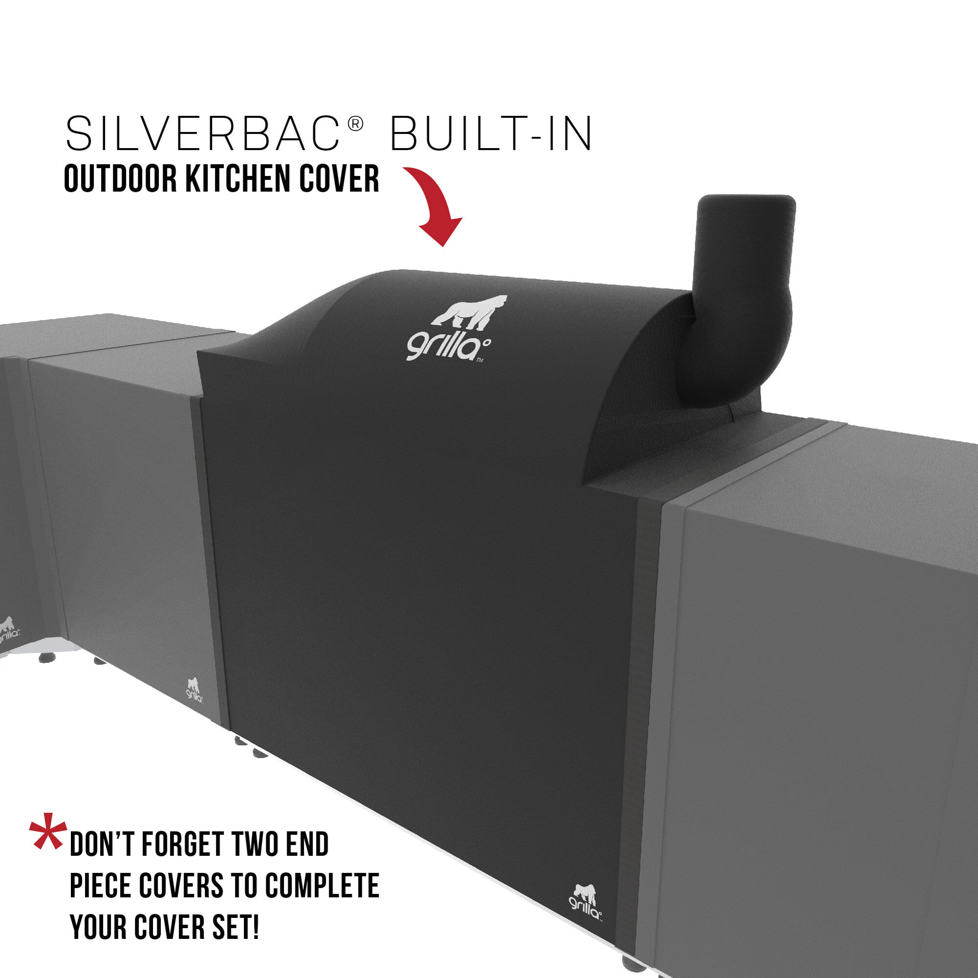 Silverbac Built-In - Outdoor Kitchen Cover