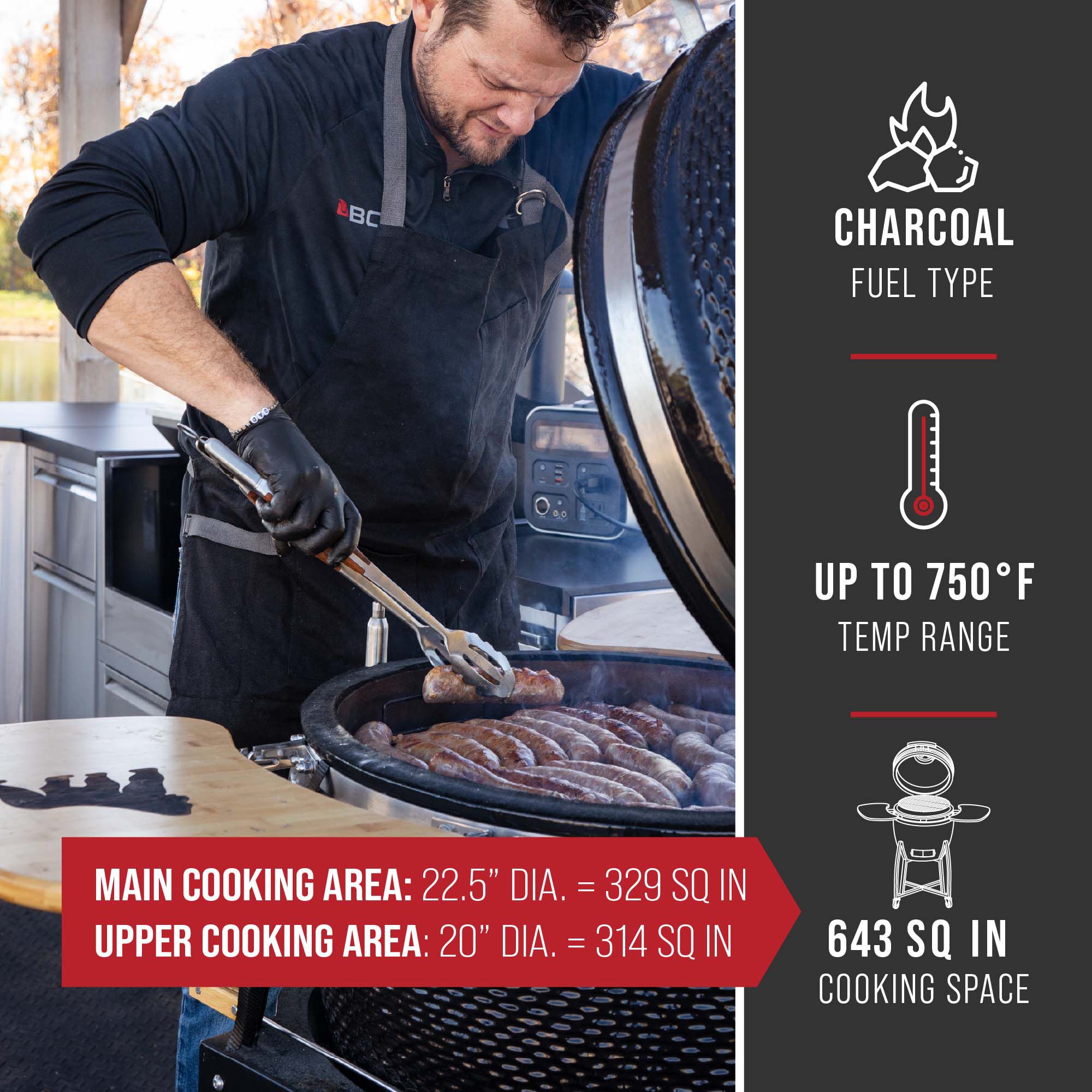 Kong Ceramic Kamado Grill