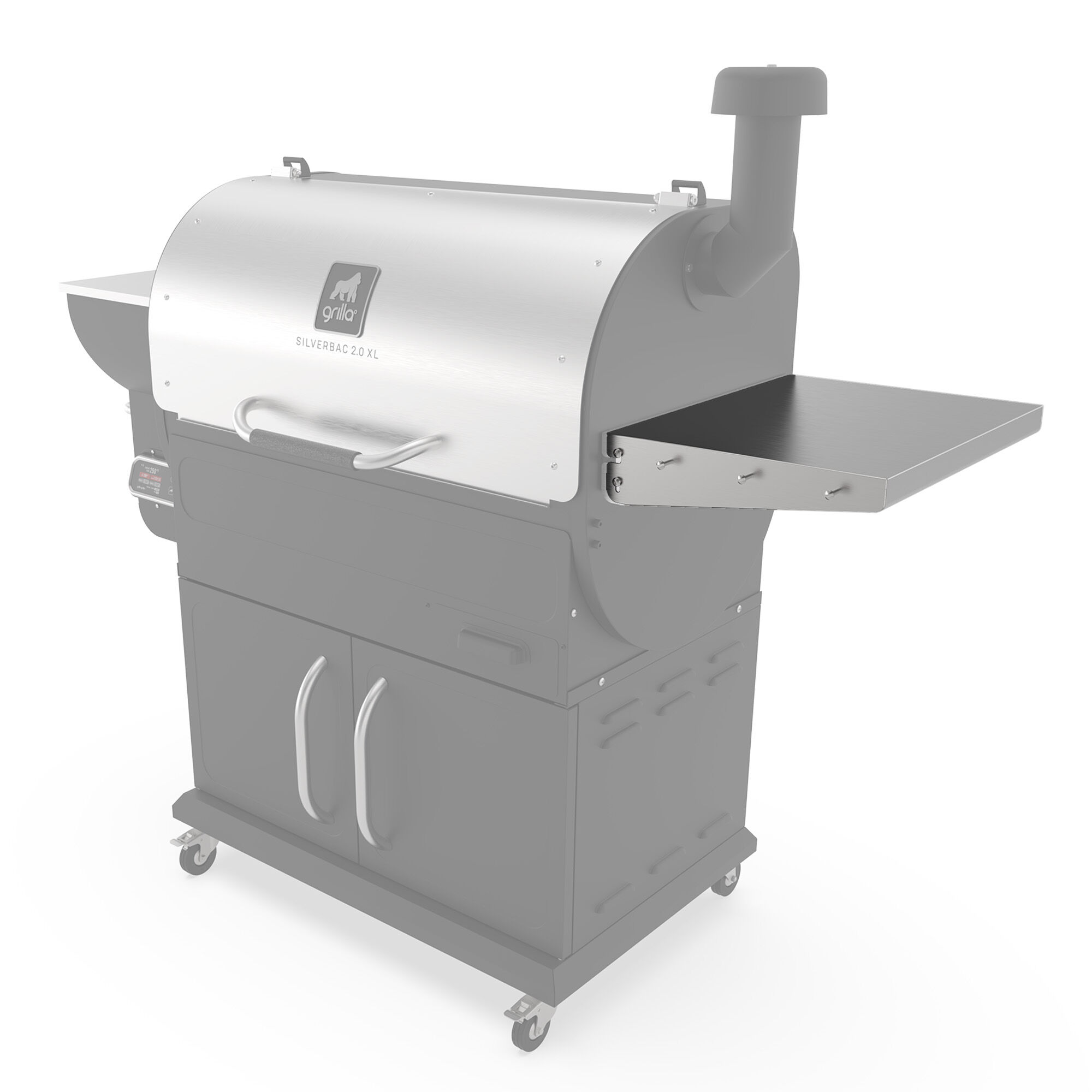 Silverbac 2.0 XL Side Shelf