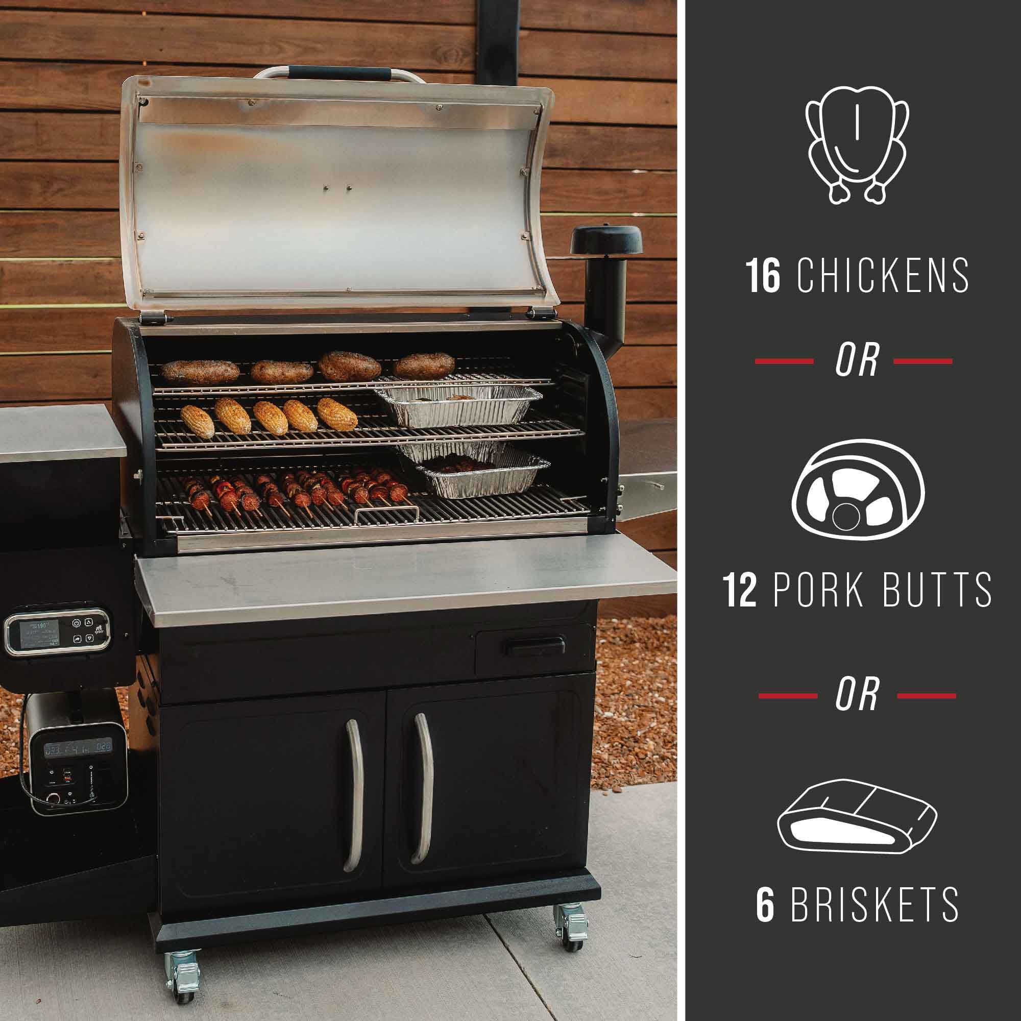 Silverbac® 2.0 XL Wood Pellet Grill