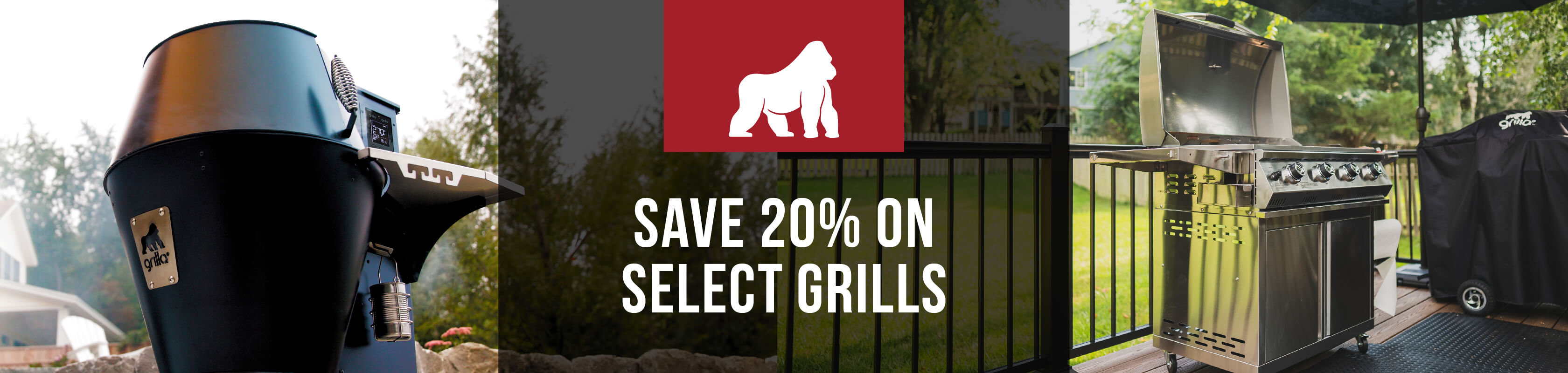 Save 20% On Select Grills