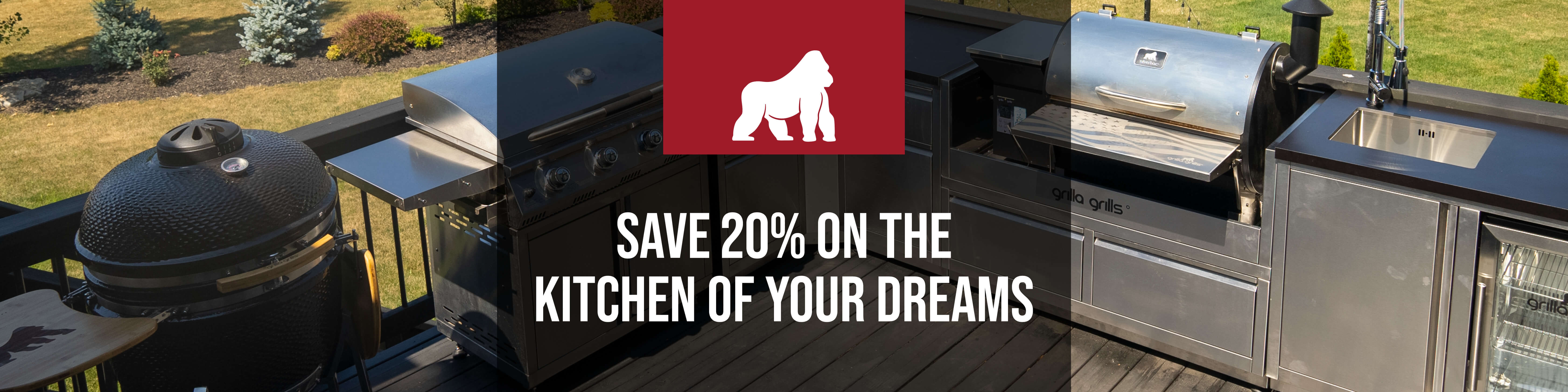 Save 20% on the Kitchen Of Your Dreams