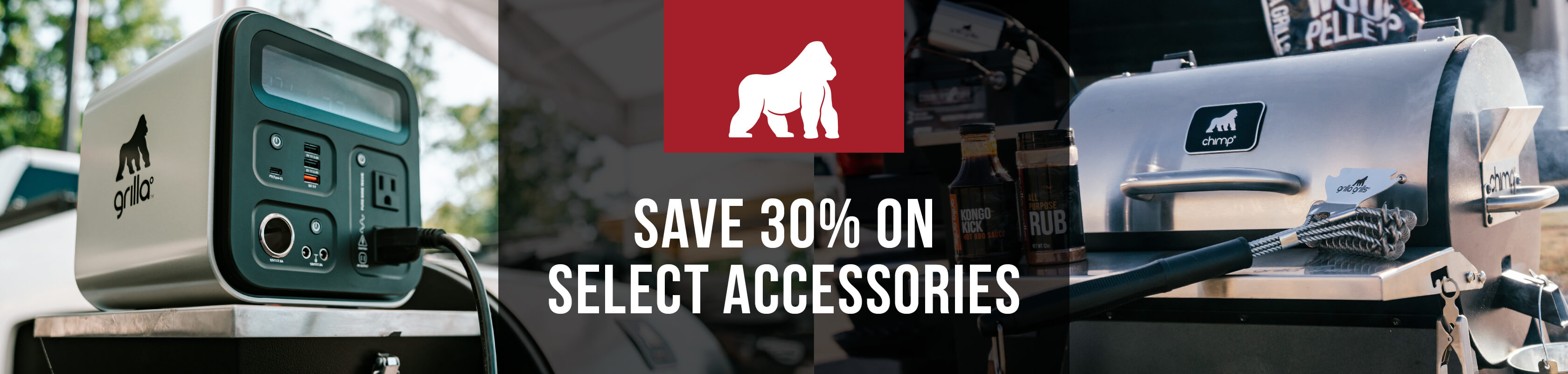 Save 30% on select accessories